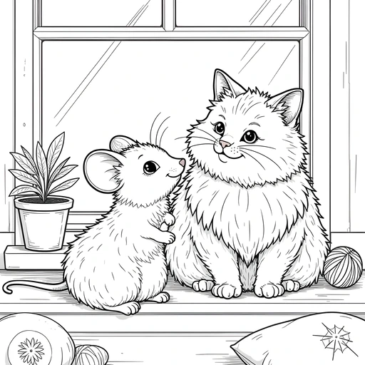 Creative coloring pages